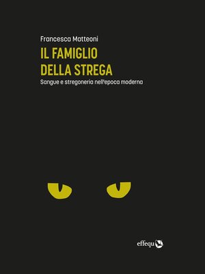 cover image of Il famiglio della strega